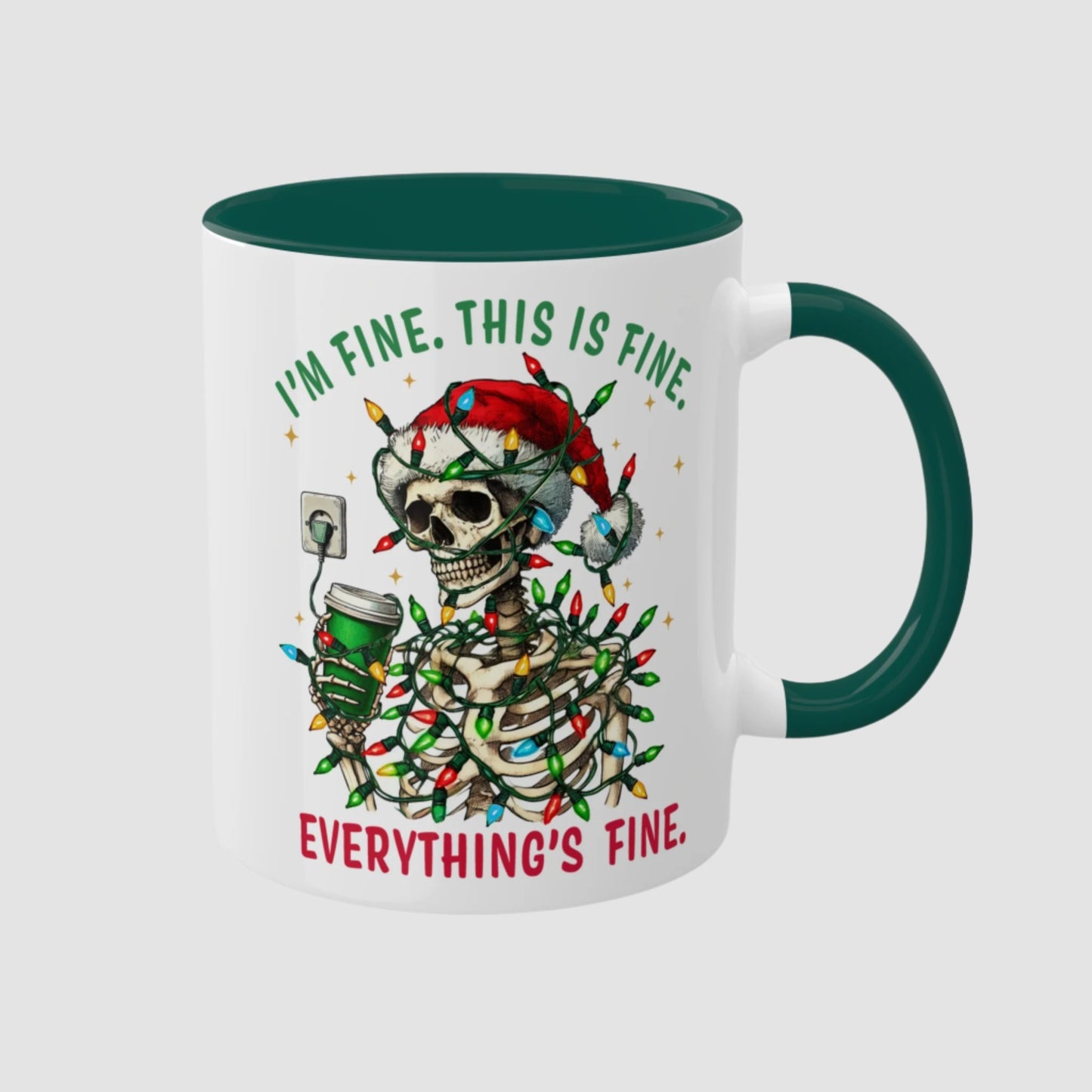 I'm Fine. This Is Fine. Everything's Fine. Mug (11oz)