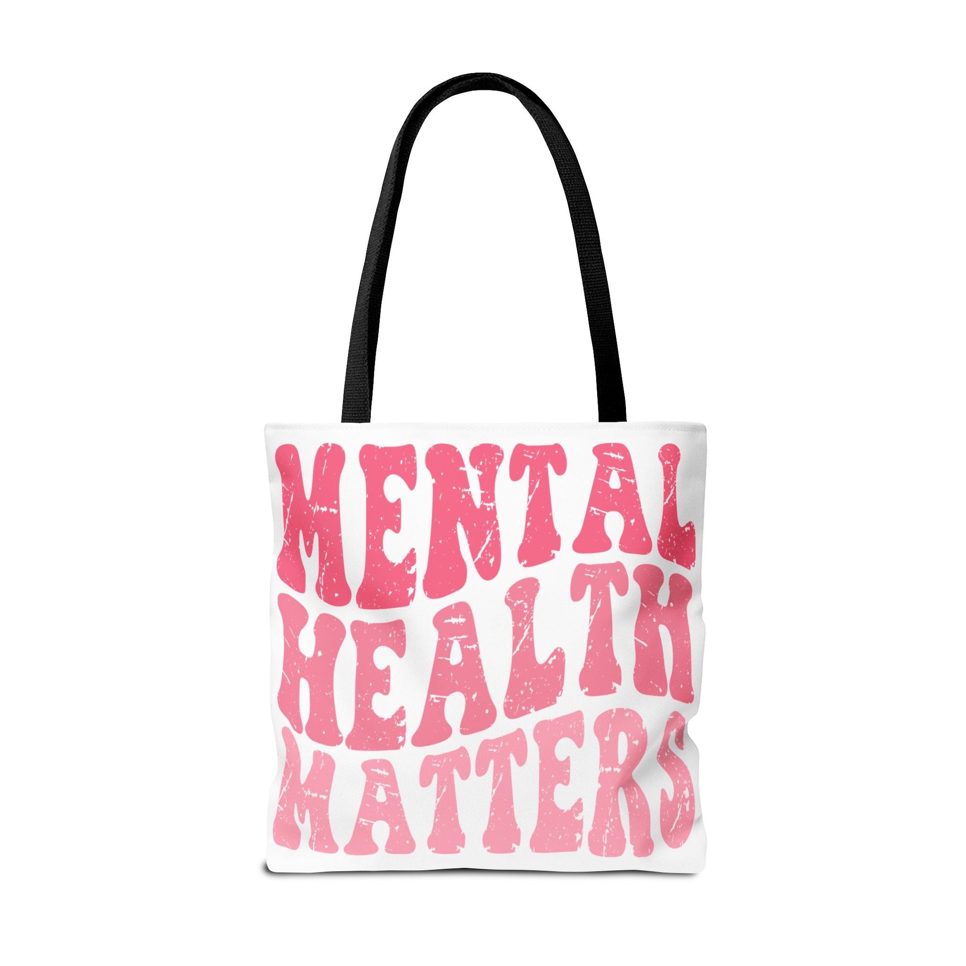 Pink Mental Health Matters Tote Printify