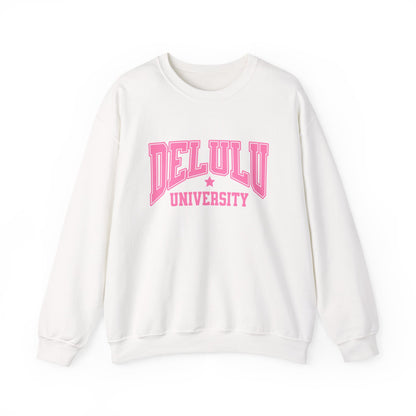 Delulu University Crewneck