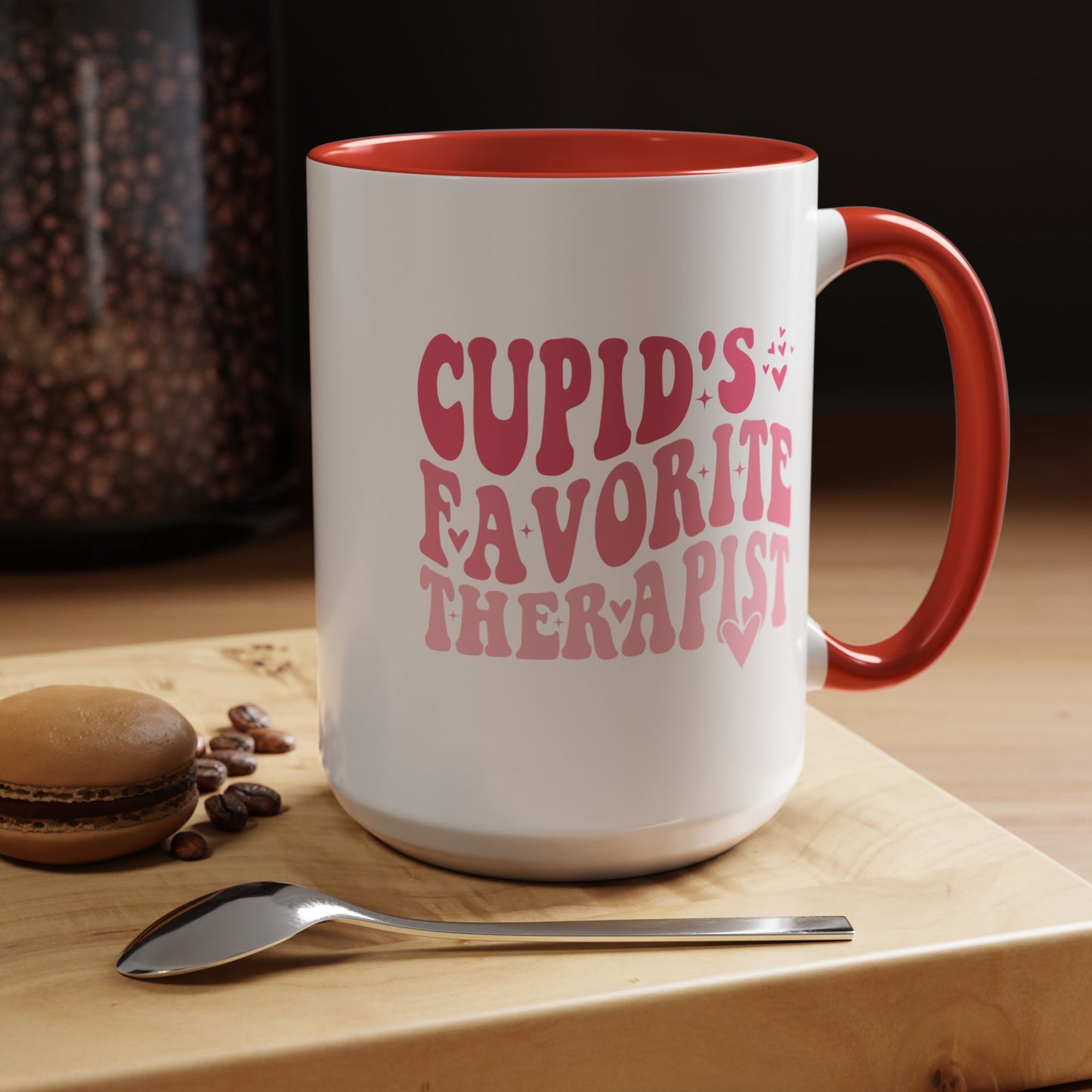Cupid's Favorite Therapist Mug (11oz, 15oz)