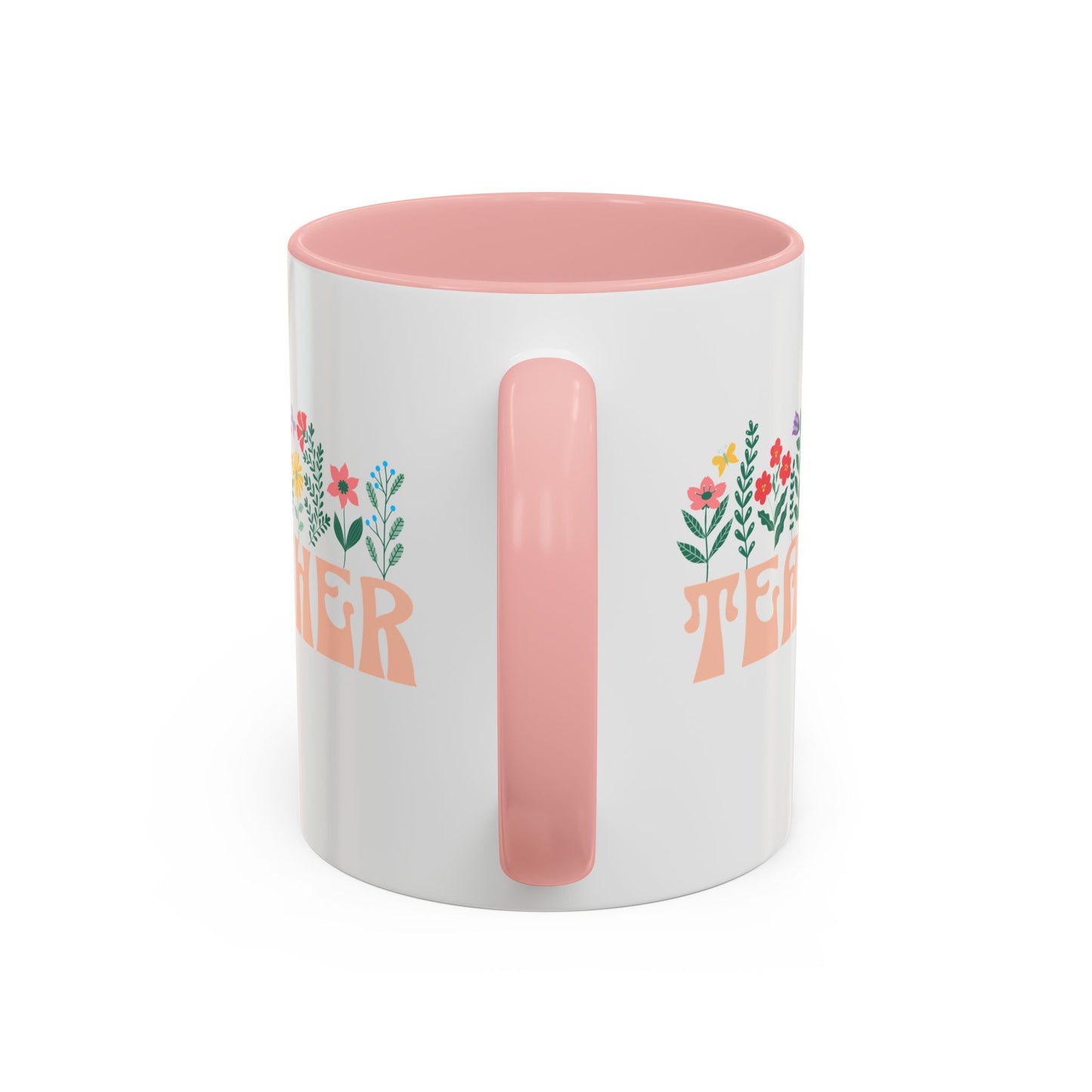 Floral Teacher Mug (11oz)