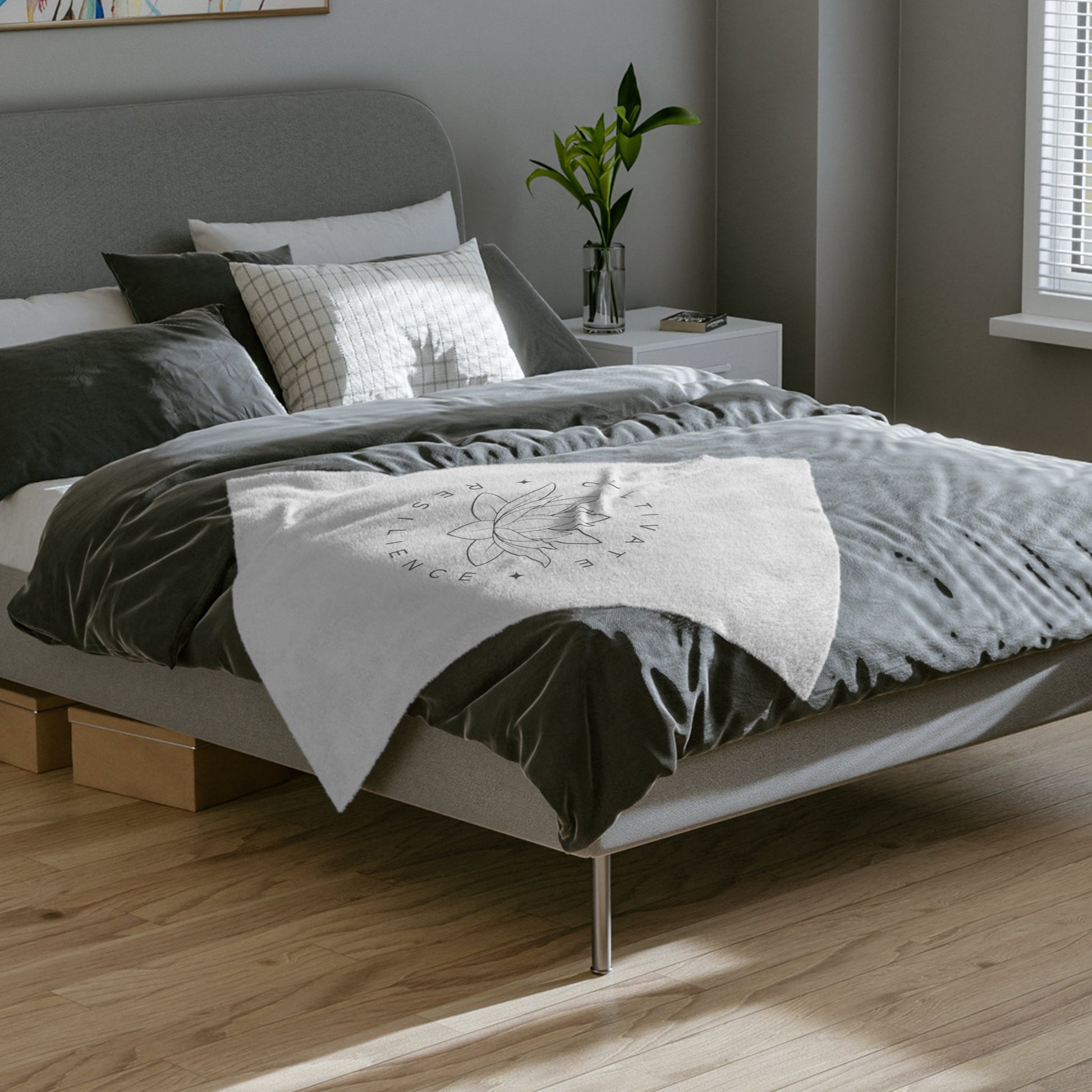 Cultivate Resilience Blanket Printify