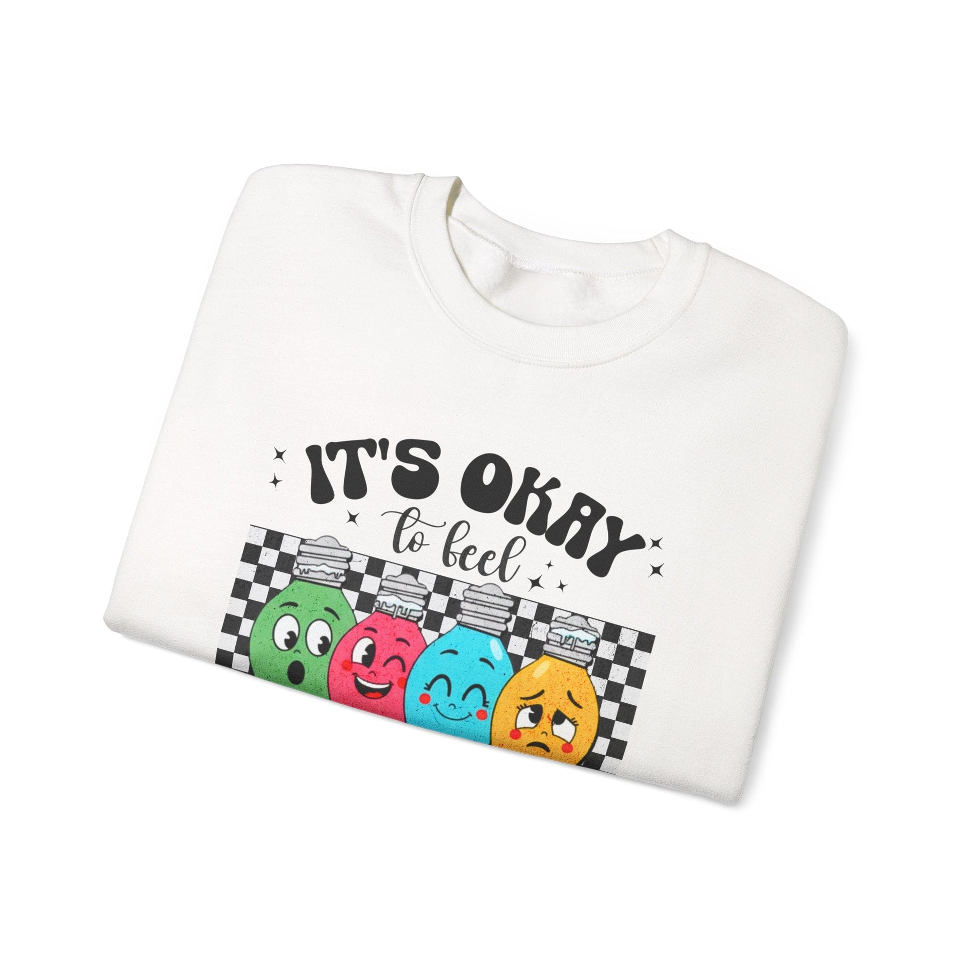 It’s Okay to Feel All the Feels Crewneck Printify