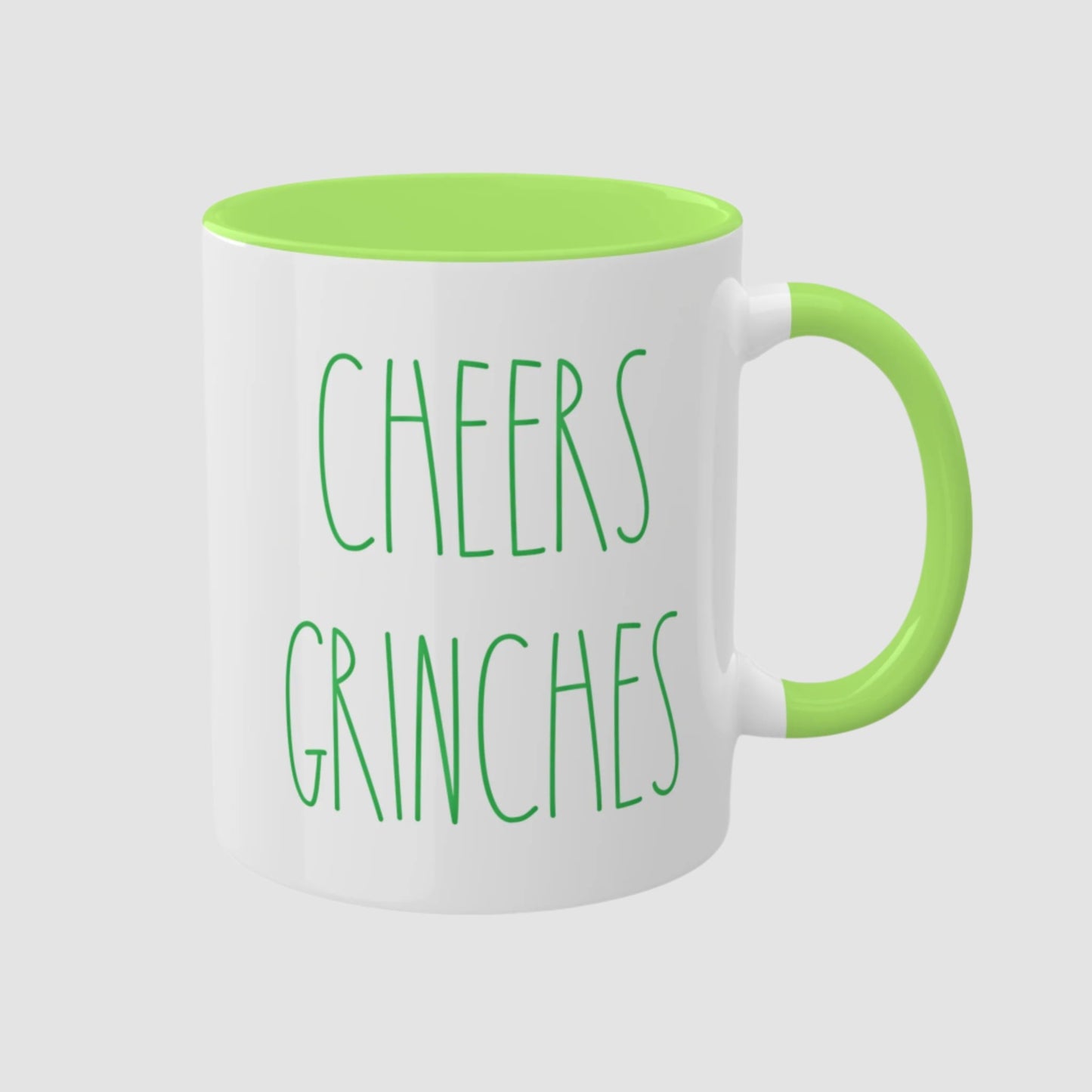 Cheers Grinches Mug (11oz) Printify