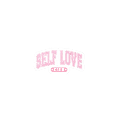 Self Love Club Vinyl Decal
