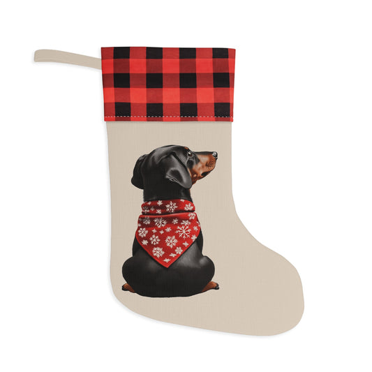 Dachshund Christmas Stocking - Personalization Available! Printify