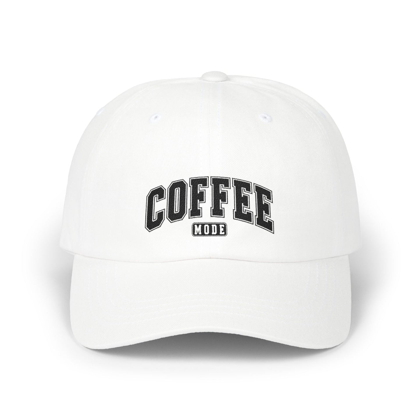 Coffee Mode Embroidered Hat