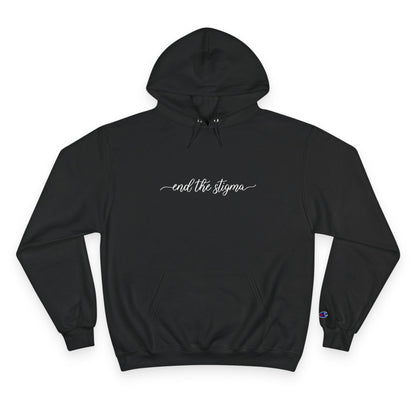 End the Stigma Champion Hoodie Printify