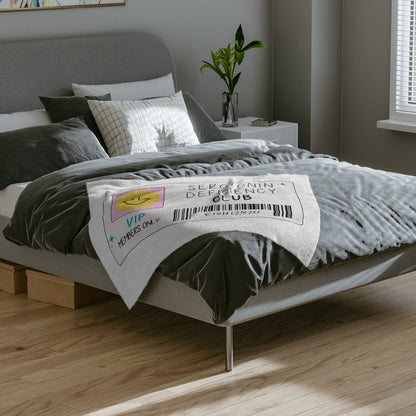 Serotonin Deficiency Club Blanket Printify