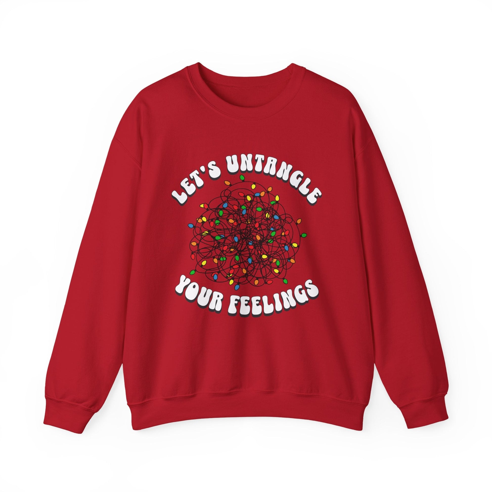 Let’s Untangle Your Feelings Crewneck Printify