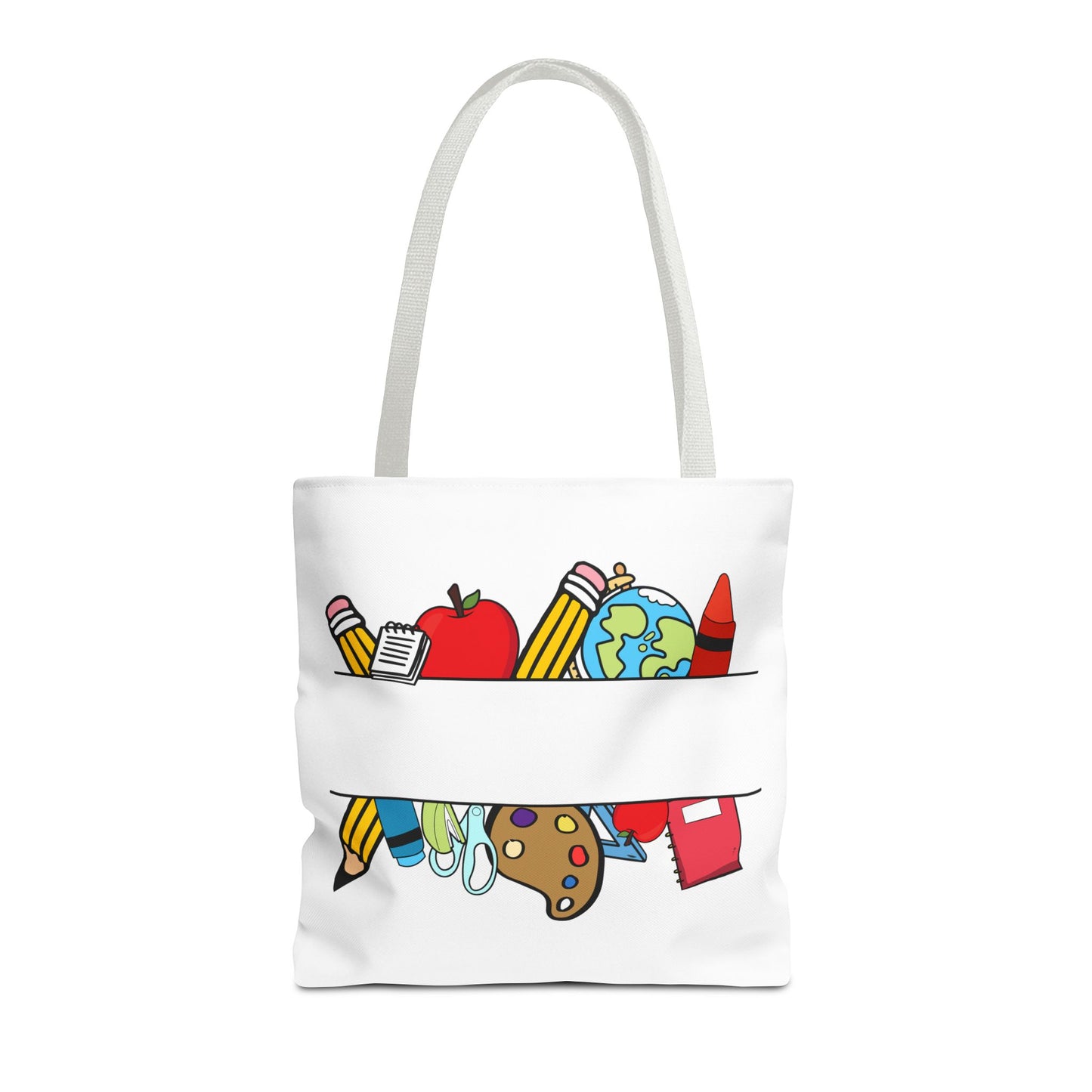 School Supplies Tote — Personalization Available!