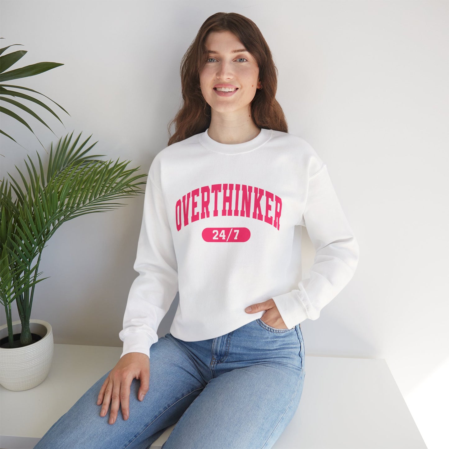Overthinker 24/7 Crewneck