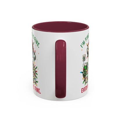 I'm Fine. This Is Fine. Everything's Fine. Mug (11oz, 15oz) Printify