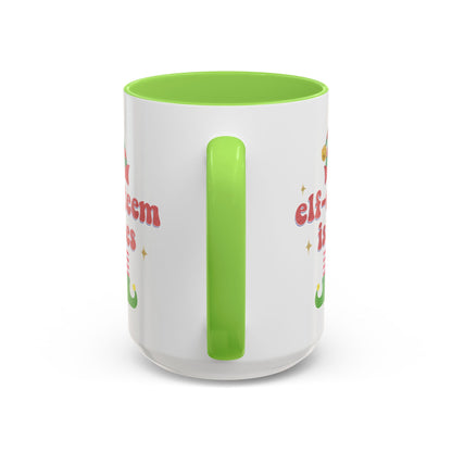 Elf-Esteem Issues Mug (11oz, 15oz)