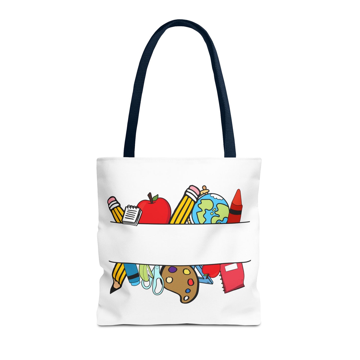 School Supplies Tote — Personalization Available!
