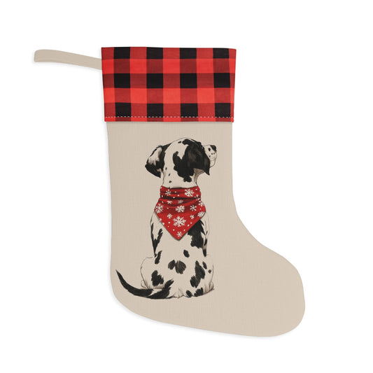 Dalmatian Christmas Stocking - Personalization Available! Printify