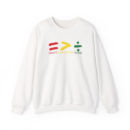 Equality > Division Crewneck Printify