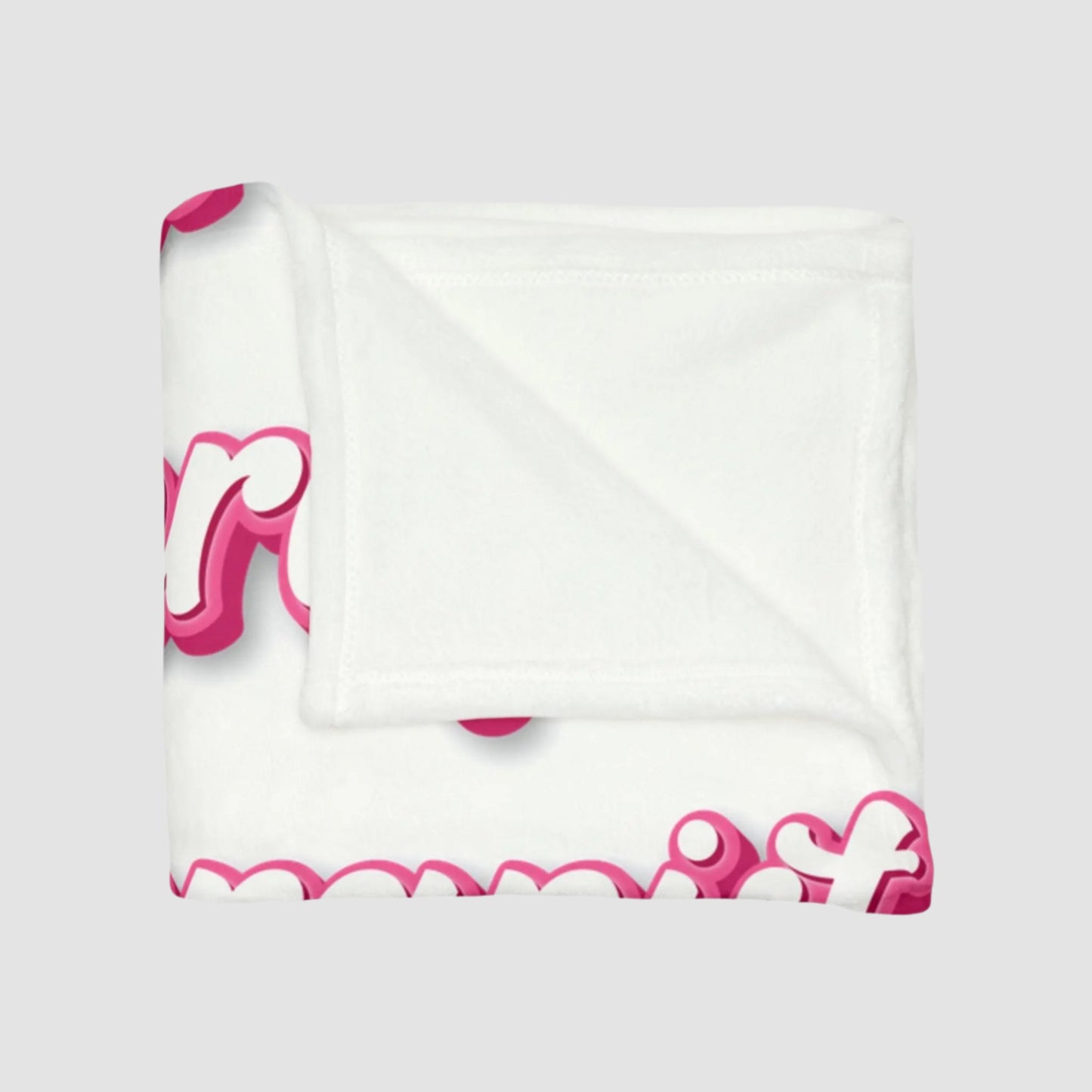 Pink Therapist Soft Polyester Blanket Printify