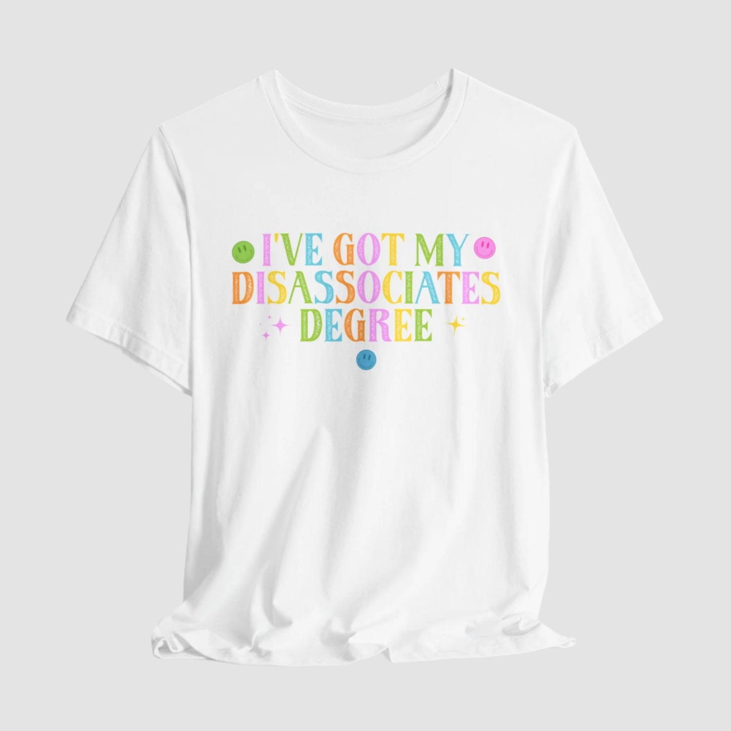 Disassociates Degree Unisex Bella+Canvas Tee