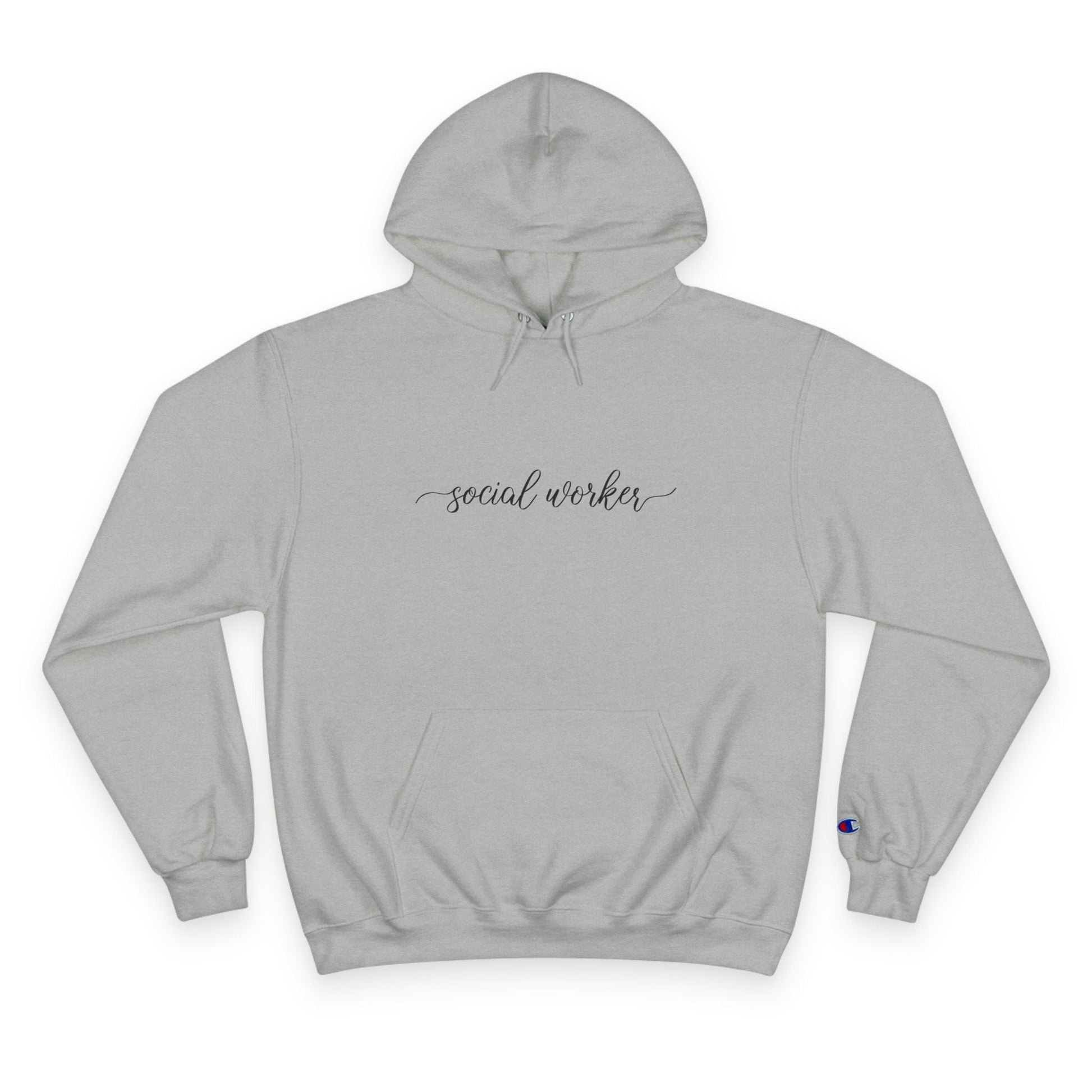Social Worker Champion Hoodie Printify