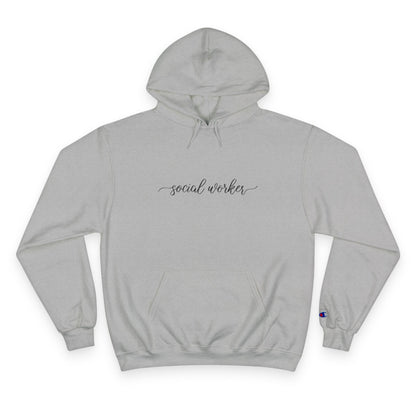 Social Worker Champion Hoodie Printify
