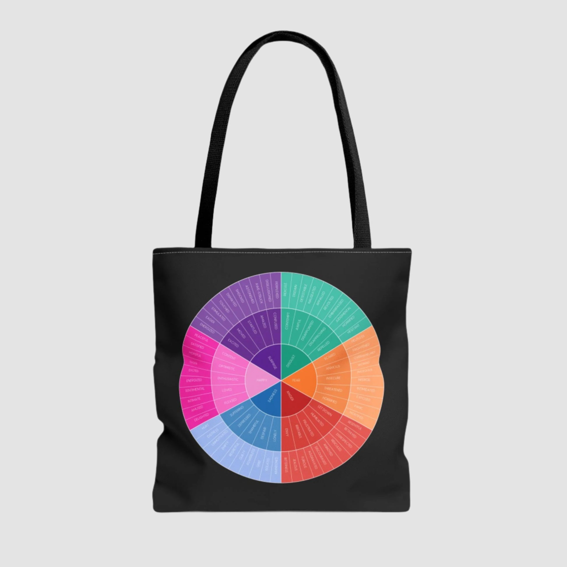 Feelings Wheel Tote Printify