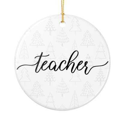 Teacher Ornament Printify