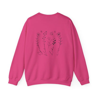 Spread Kindness Like Wildflowers Crewneck Printify