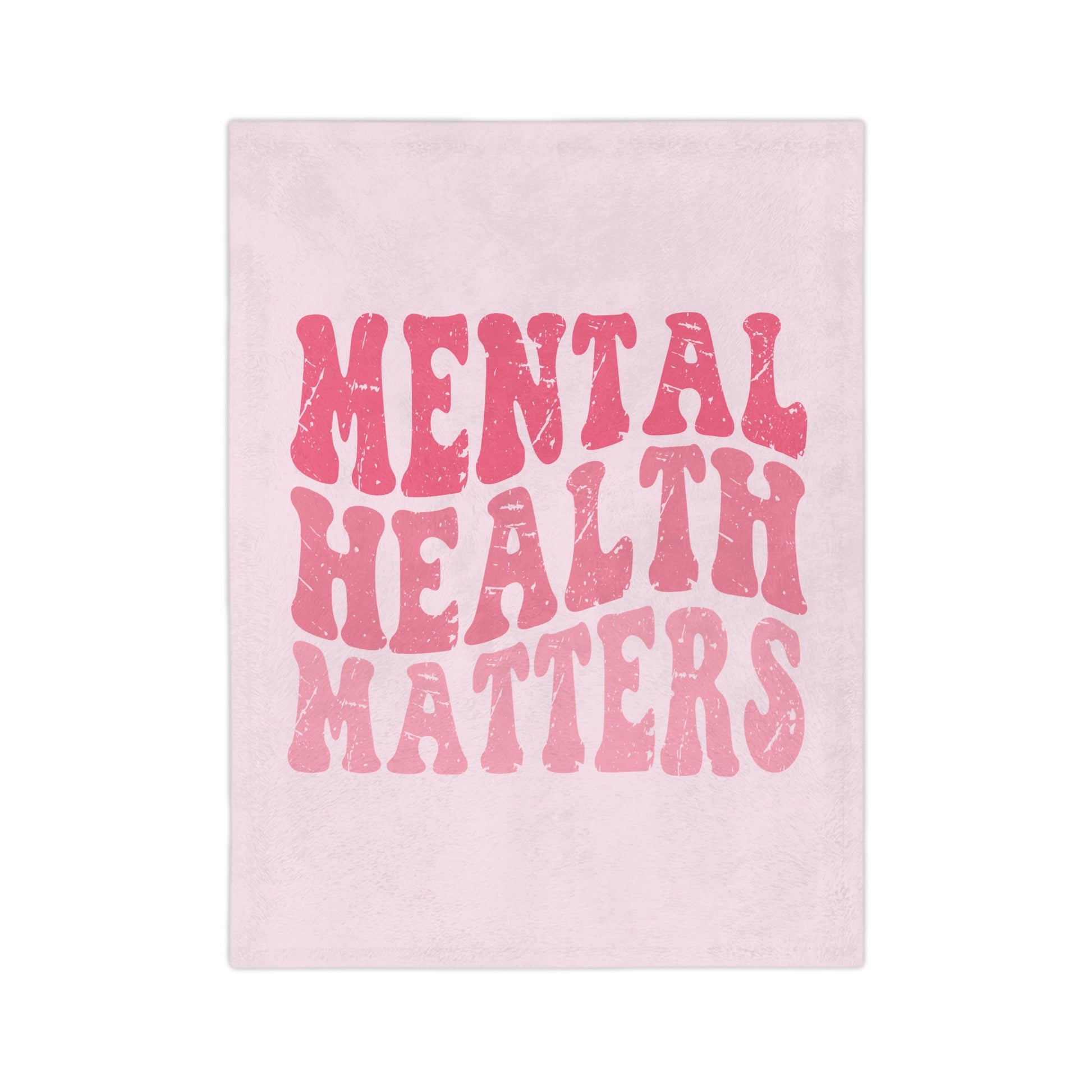 Mental Health Matters Blanket Printify