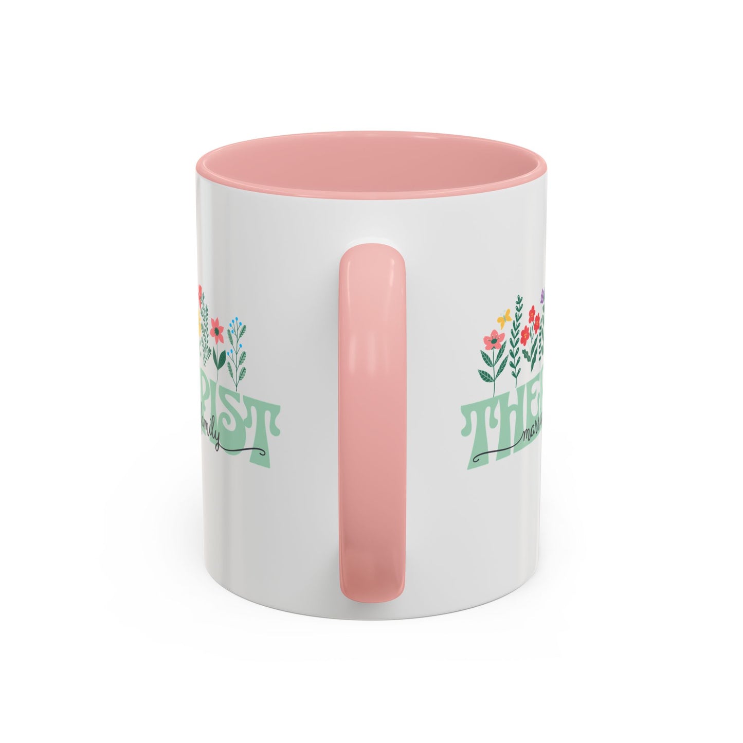 Floral Marriage and Family Therapist Mug (11oz)