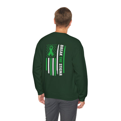 Break the Stigma - Mental Health Awareness Crewneck