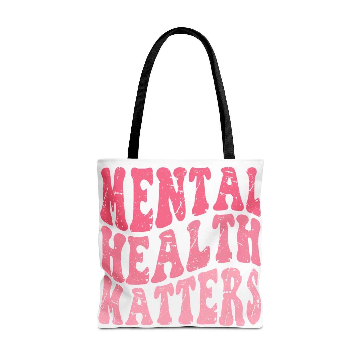 Pink Mental Health Matters Tote Printify