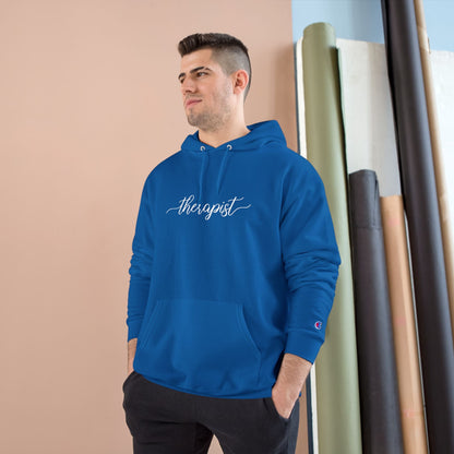 Therapist Champion Hoodie Printify