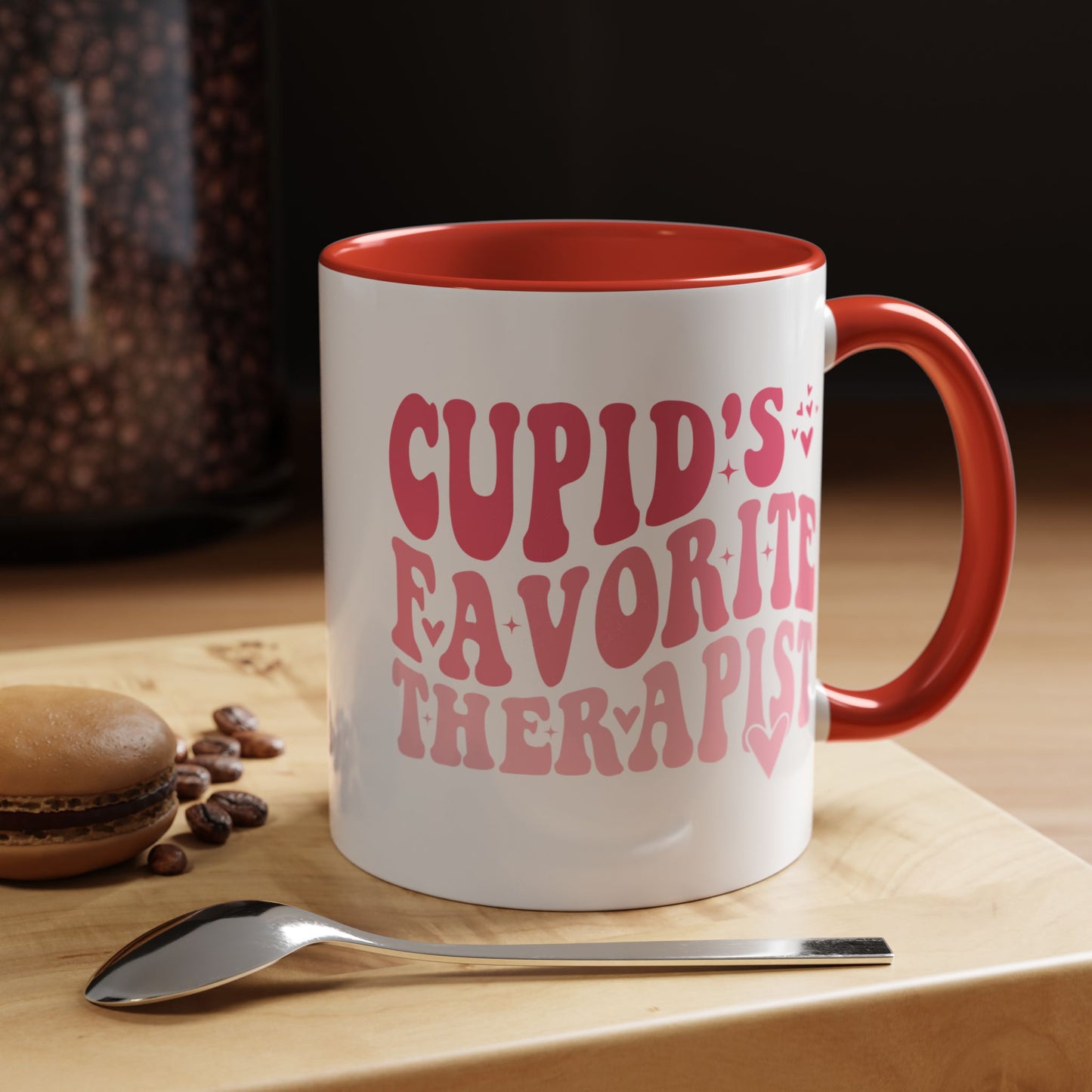 Cupid's Favorite Therapist Mug (11oz, 15oz)