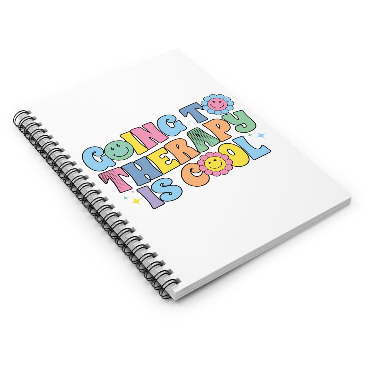 Going to Therapy Is Cool Notebook