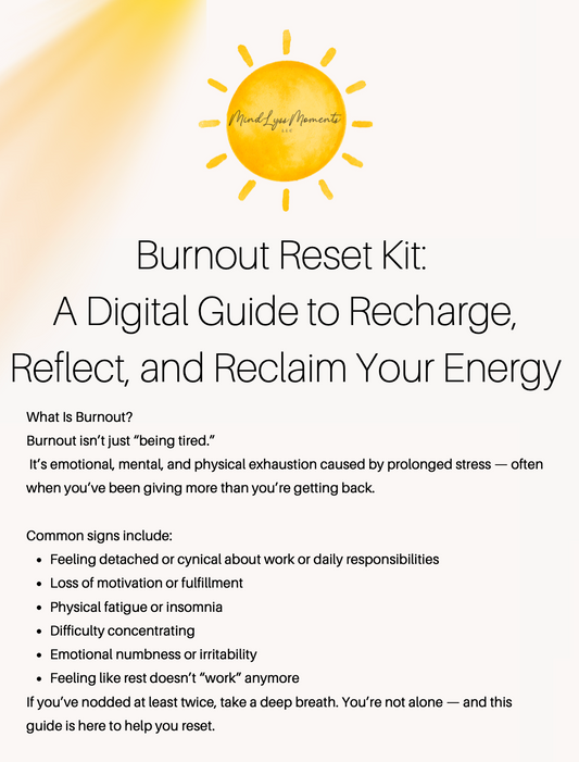 Burnout Reset Kit