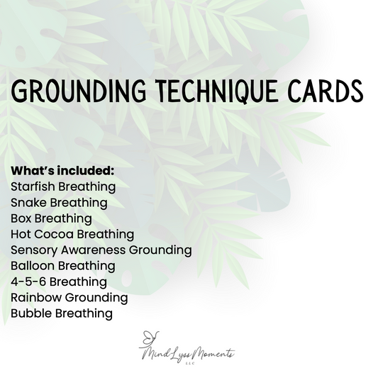 Grounding Technique Cards